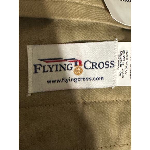 Flying Cross Uniform Pants Women Size 20 Unhemmed Leg - Brown - Picture 3 of 6